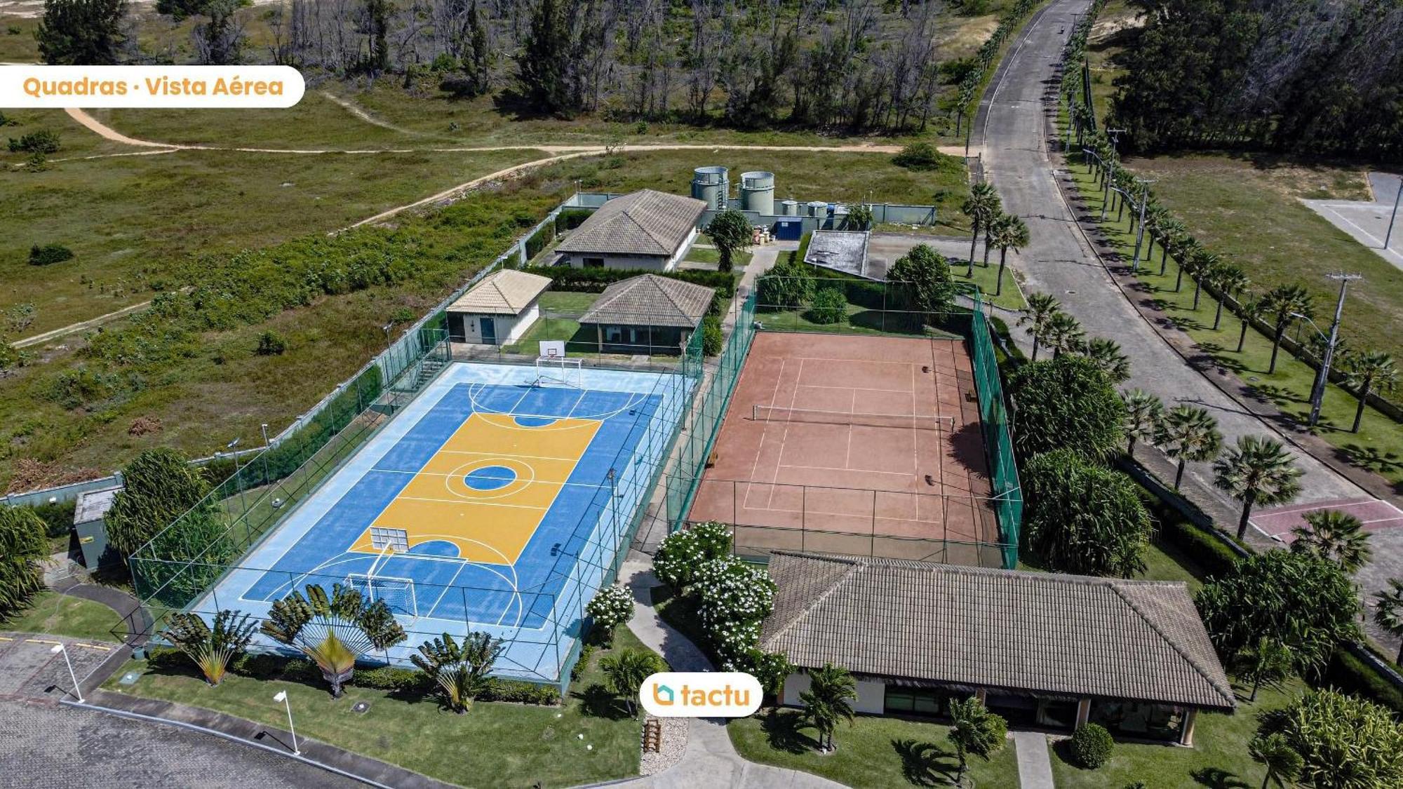 Térreo gigante de 100 m2, perfeito para grupos grandes no melhor bloco do VG Sun Cumbuco por Tactu Exterior foto